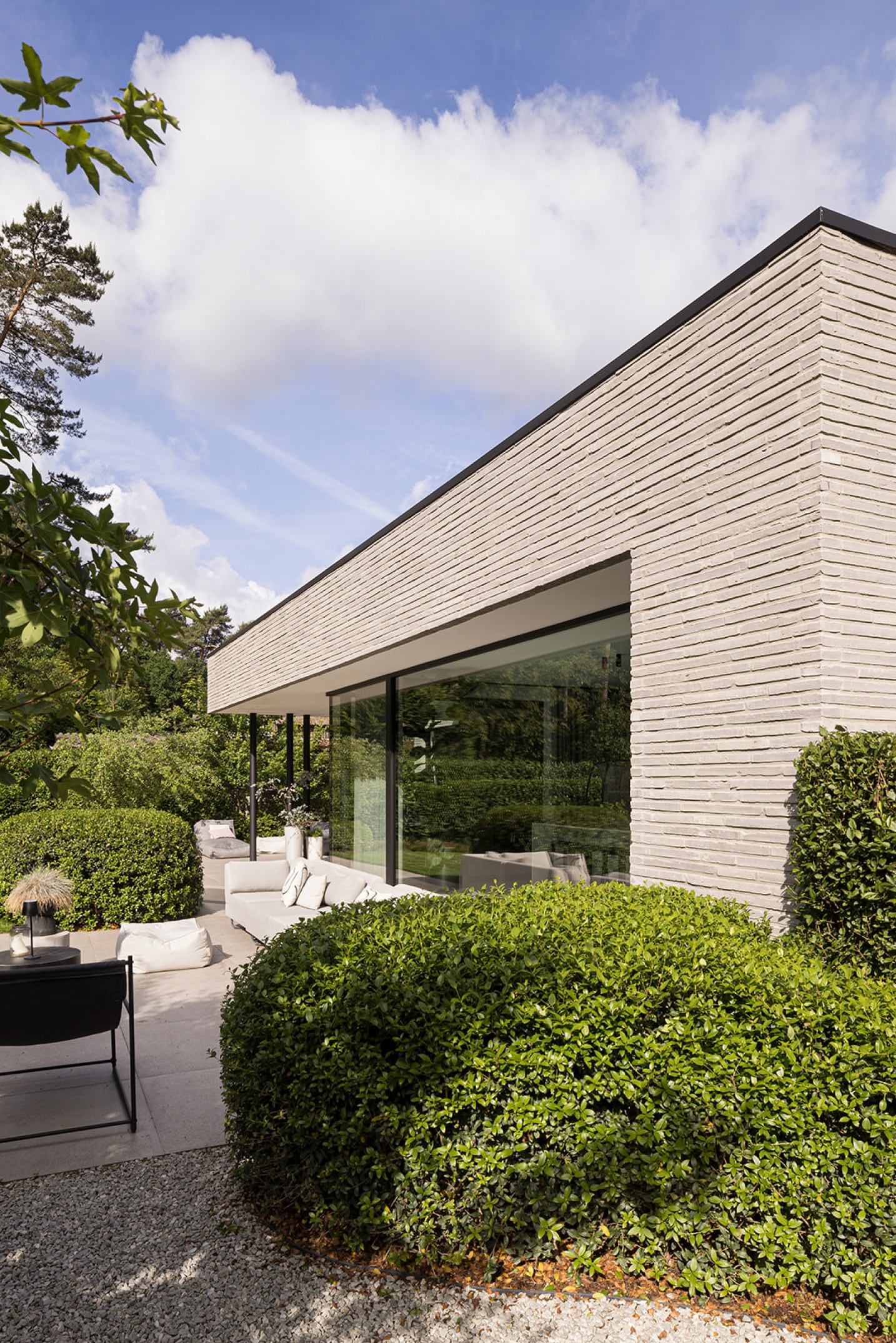 tuinarchitect ontwerp luxe moderne tuin organisch - SFAR interieur & architecten Hasselt