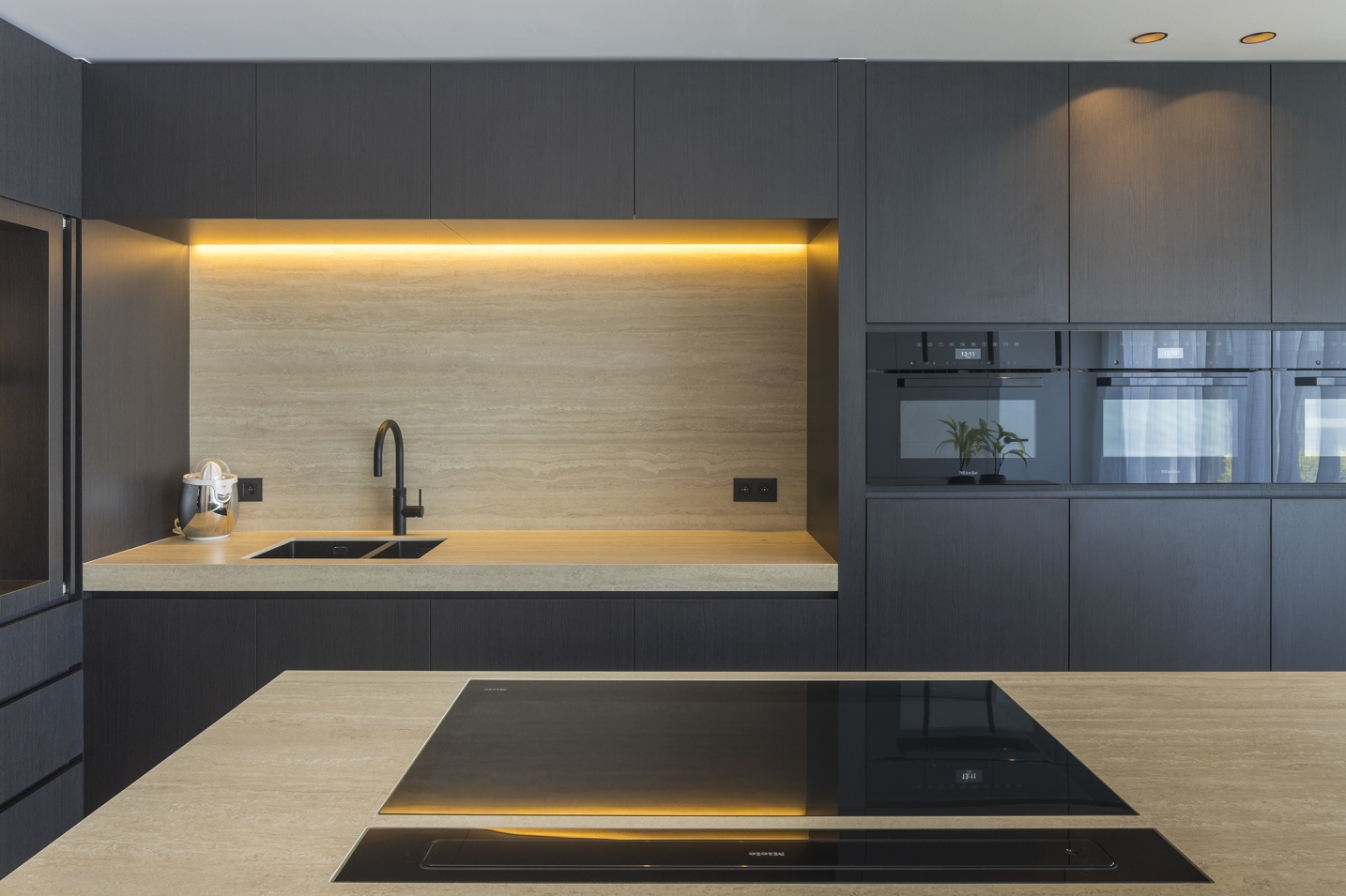 Leefkeuken luxe ontwerp architect nieuwbouw - SFAR interieur & architecten Hasselt