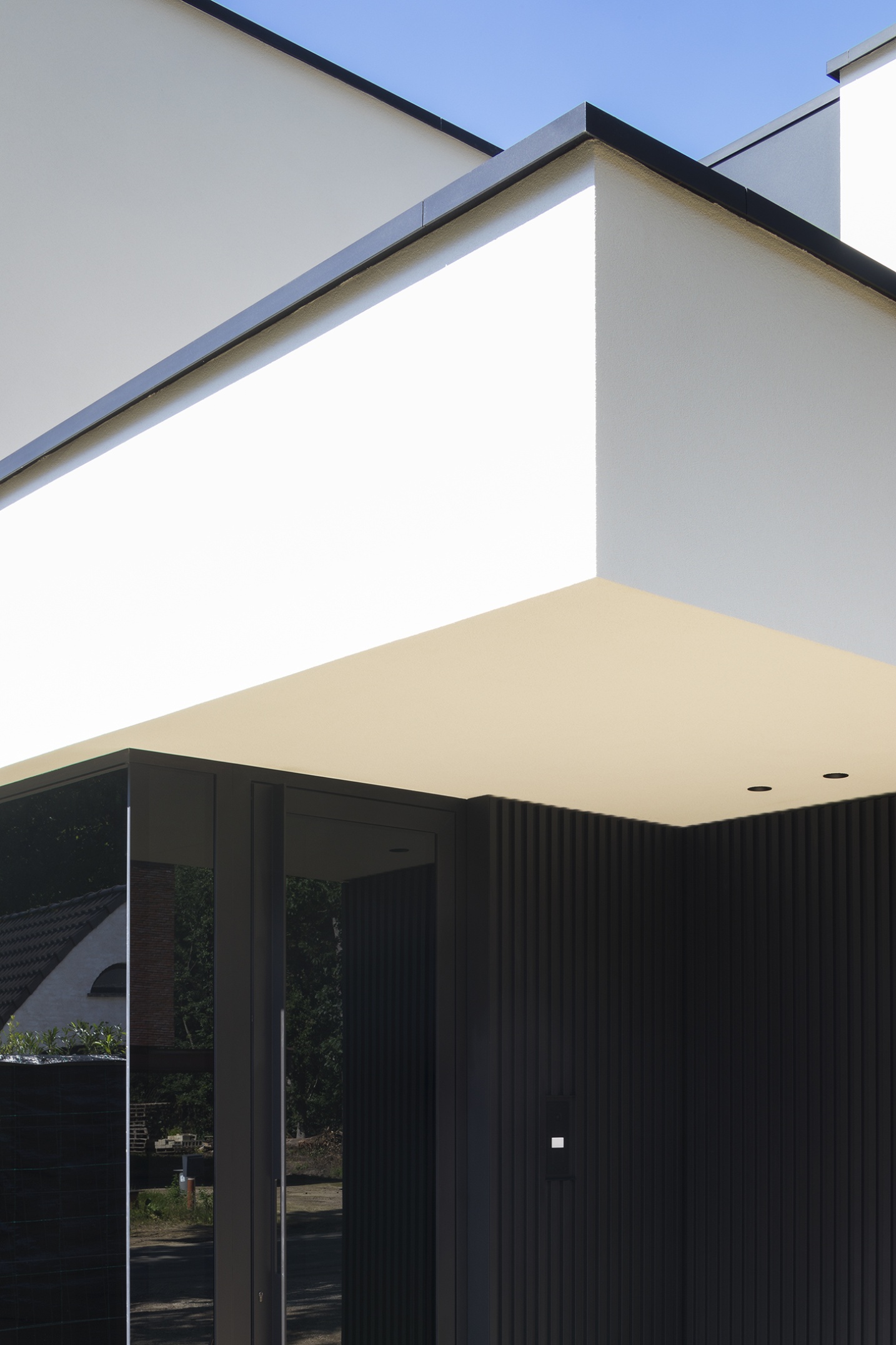 details luxe ontwerp overdekte inkompartij
