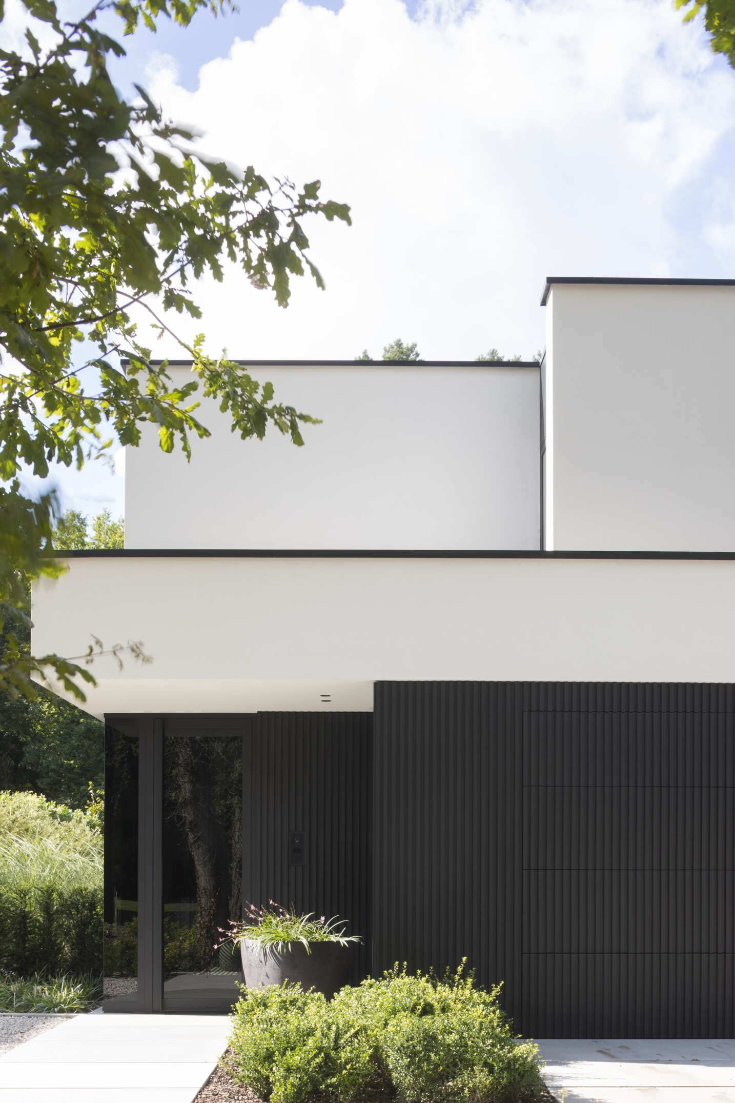 architecturaal detail voortuin moderne vormgeving ontwerp - SFAR interieur & architecten