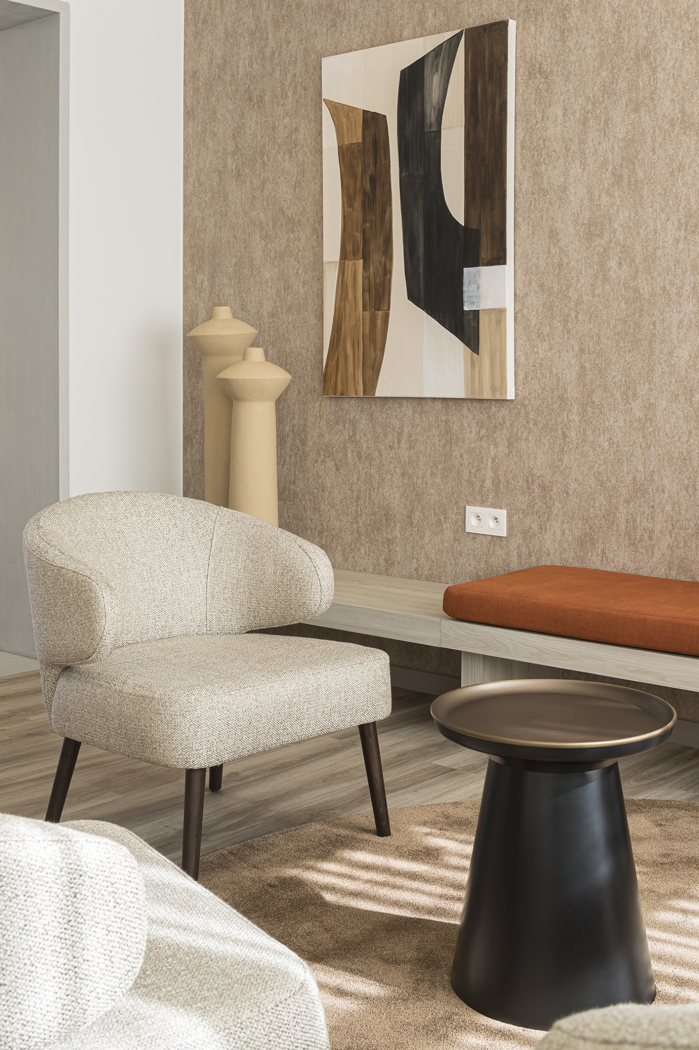 vergaderzaal nieuw ontwerp architect verbouwing kantoorruimte luxe   -  SFAR Interieur & Architecten Hasselt