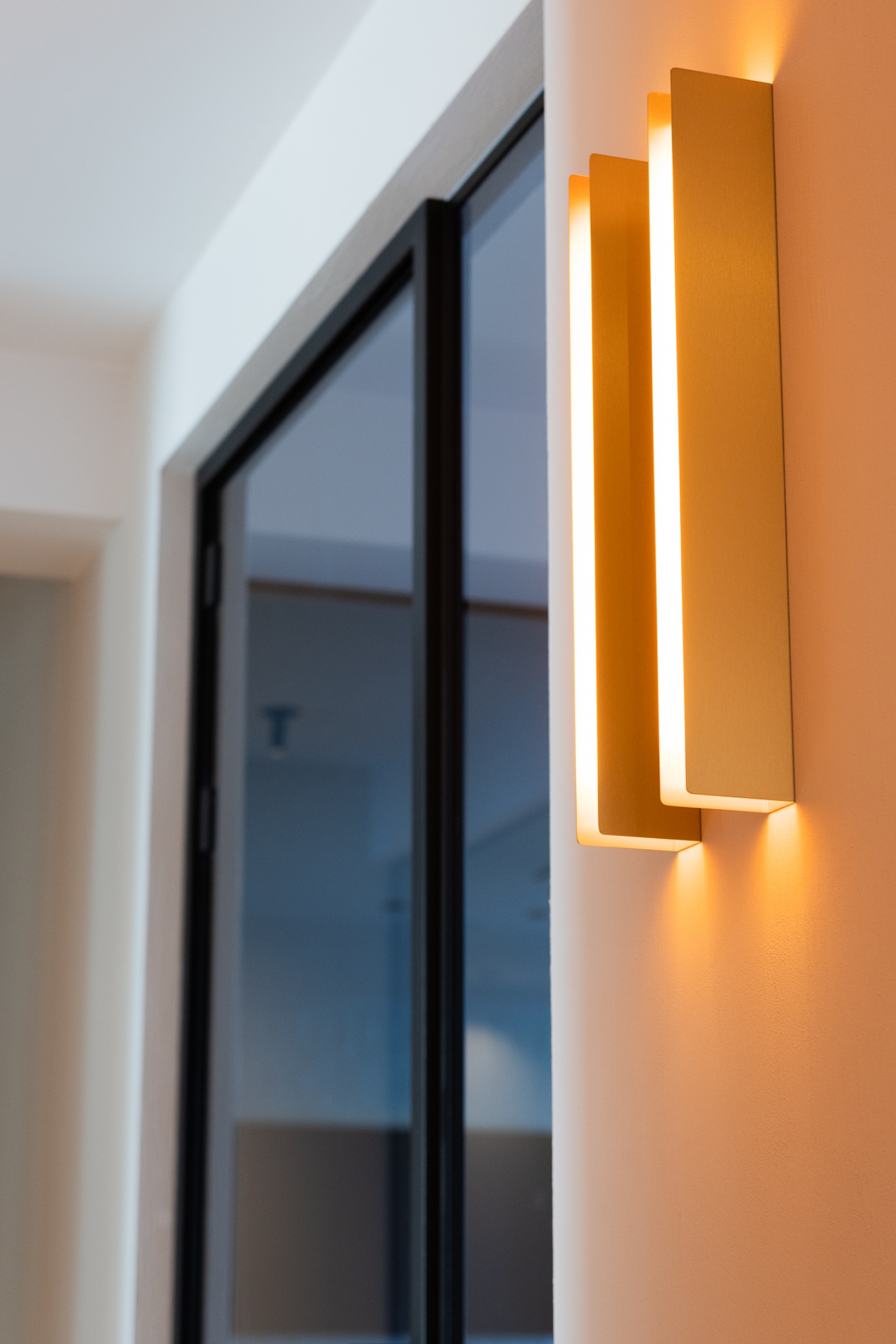 glazen wand uniek details interieurarchitect België ontwerp comfort sfeer - SFAR interieur & architecten