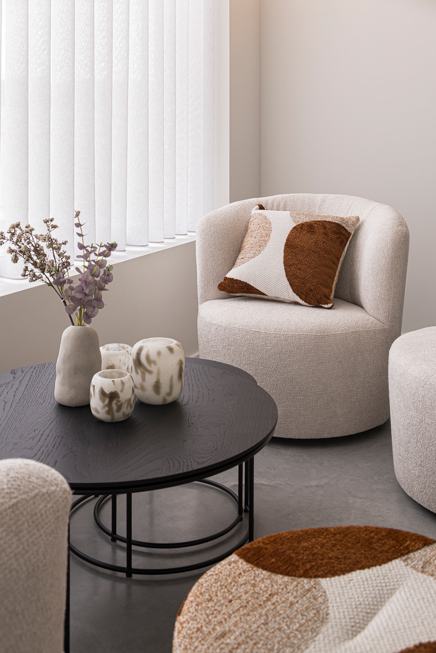 luxe decoratie styling zetel sofa lounge architect  - SFAR Interieur & Architecten