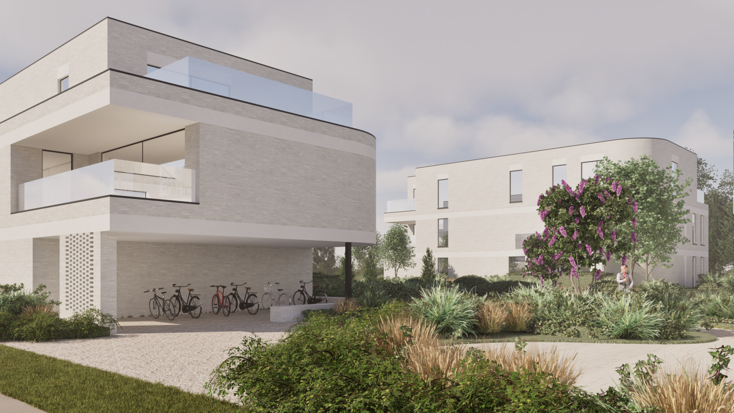 Groot residentieel project dat zich harmonieus integreert in de omgeving – SFAR interieur & architecten Limburg