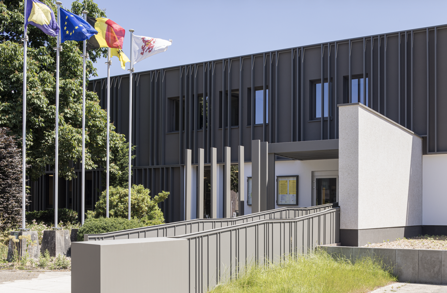 Details voorgevel sfeervol zonhoven ontwerp limburg tijdloos - SFAR Interieur & Architecten