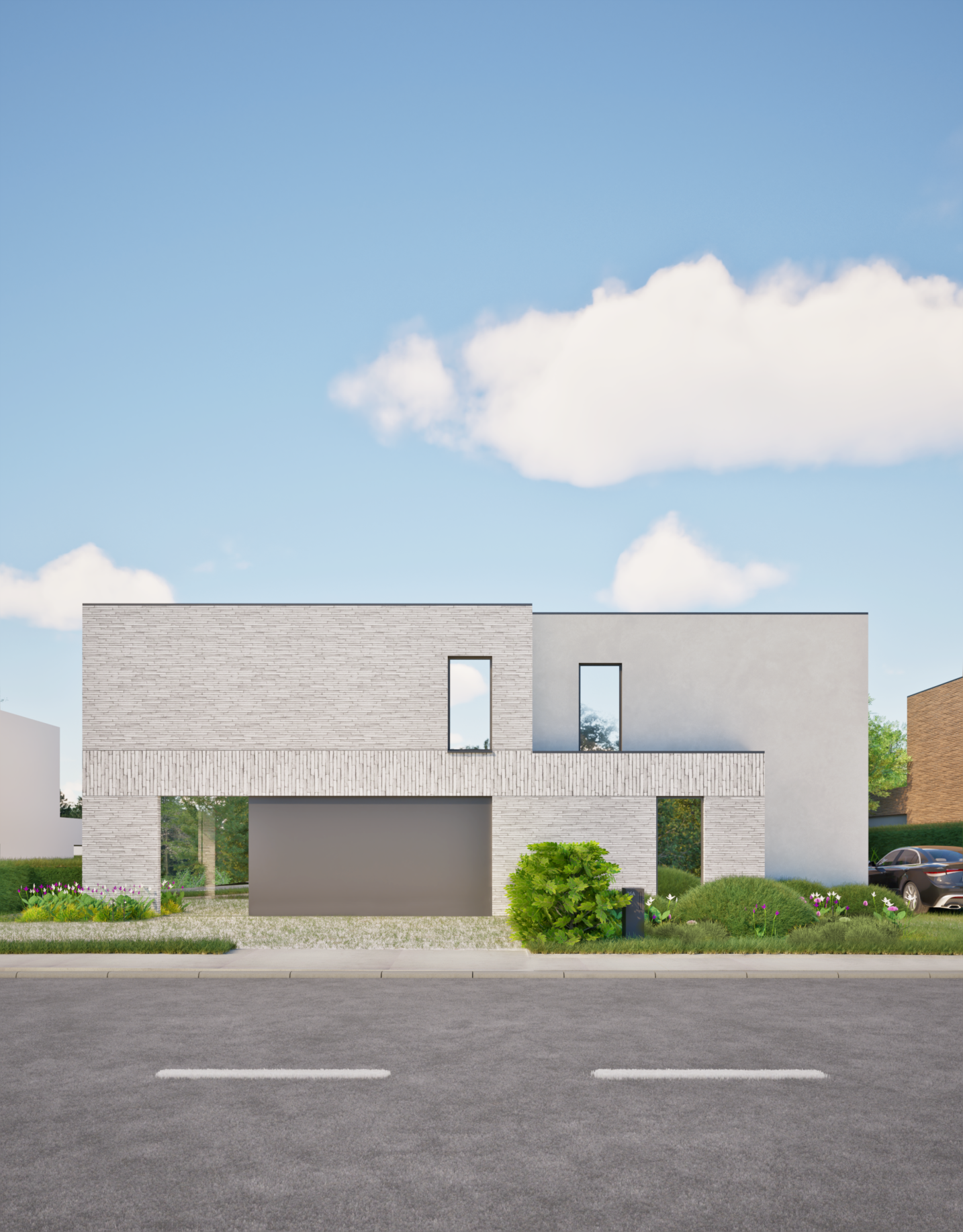 Hedendaagse woonontwikkeling met 11 woningen als één architecturaal geheel – SFAR interieur & architecten