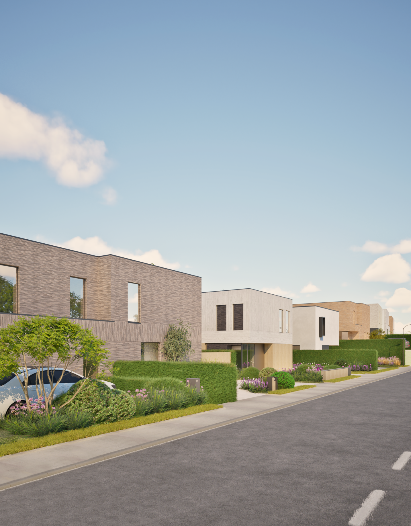 Residentieel project dat zich harmonieus in de omgeving integreert – SFAR interieur & architecten