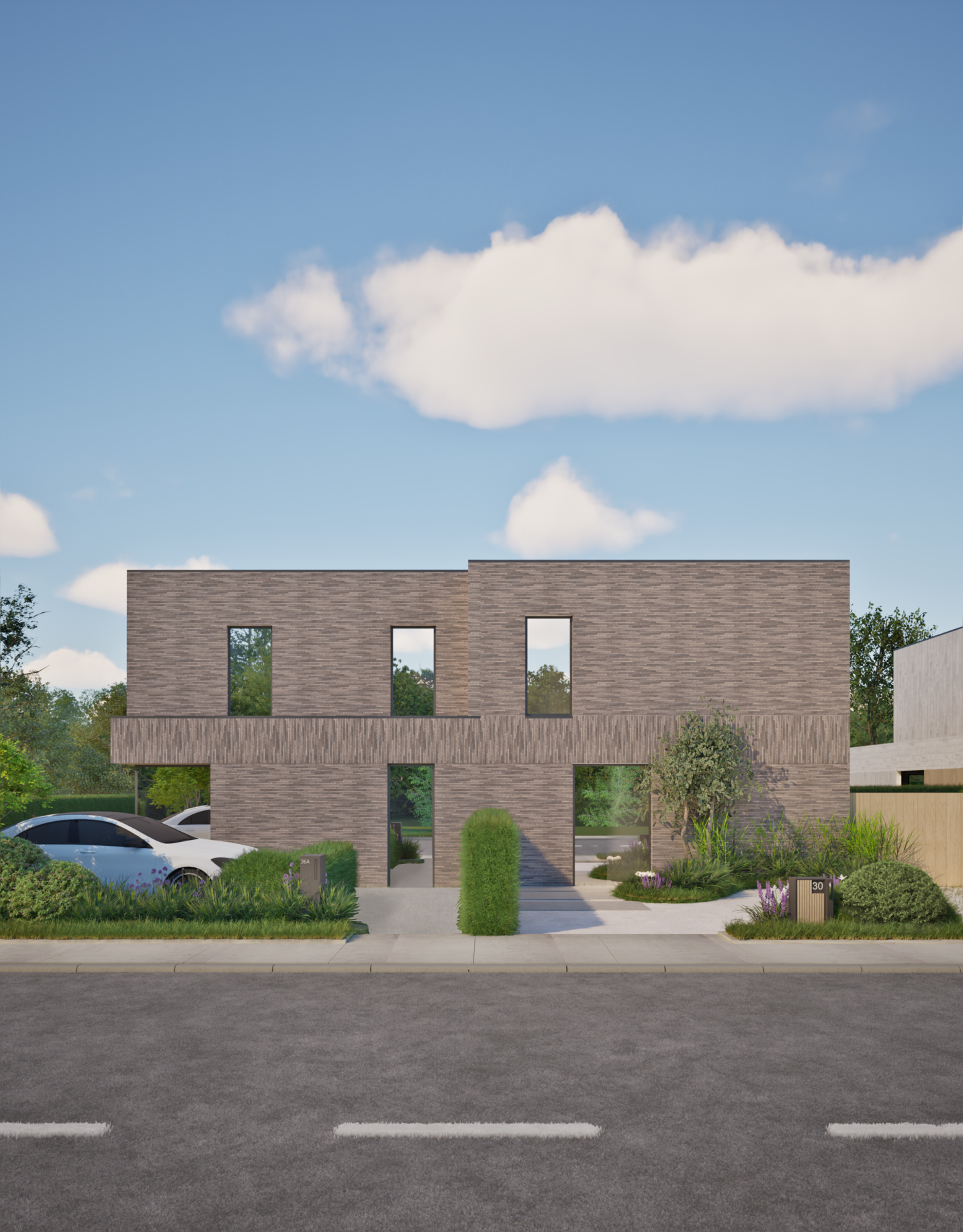 Wooncluster ontworpen met aandacht voor detail en samenhang – SFAR interieur & architecten Hasselt