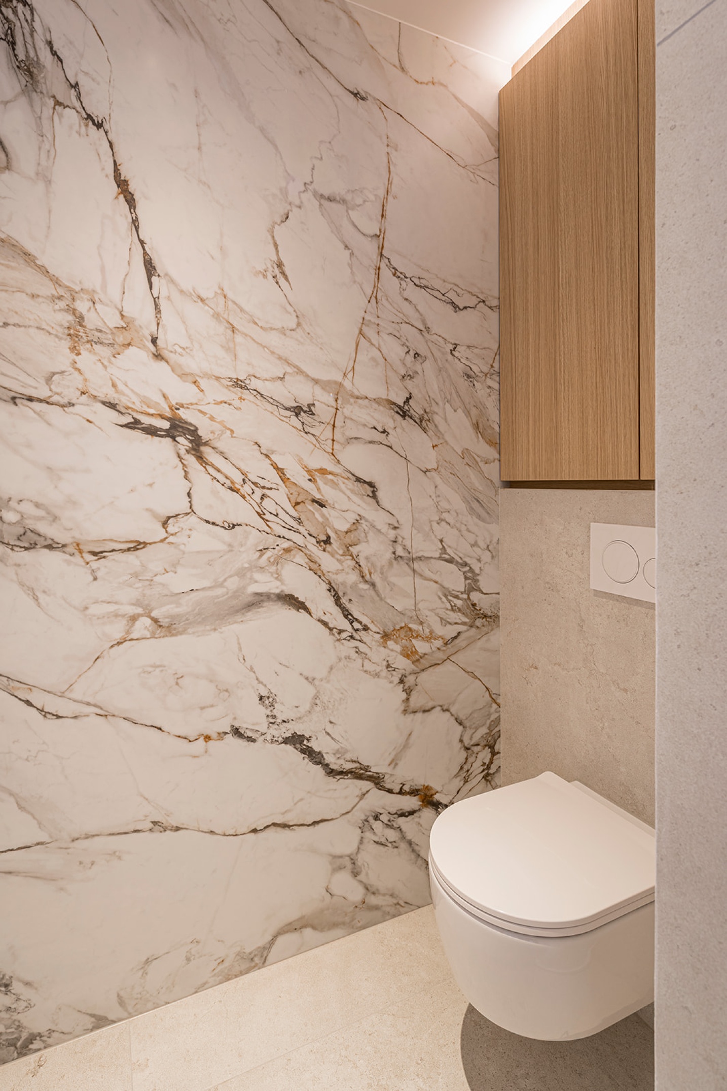  Moderne keramische wand toilet luxe details hout eiken - SFAR Interieur & architectuur