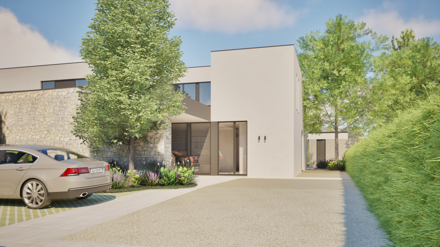 Architecturale woningen met warme materialisatie en rustige uitstraling – SFAR interieur & architecten Limburg