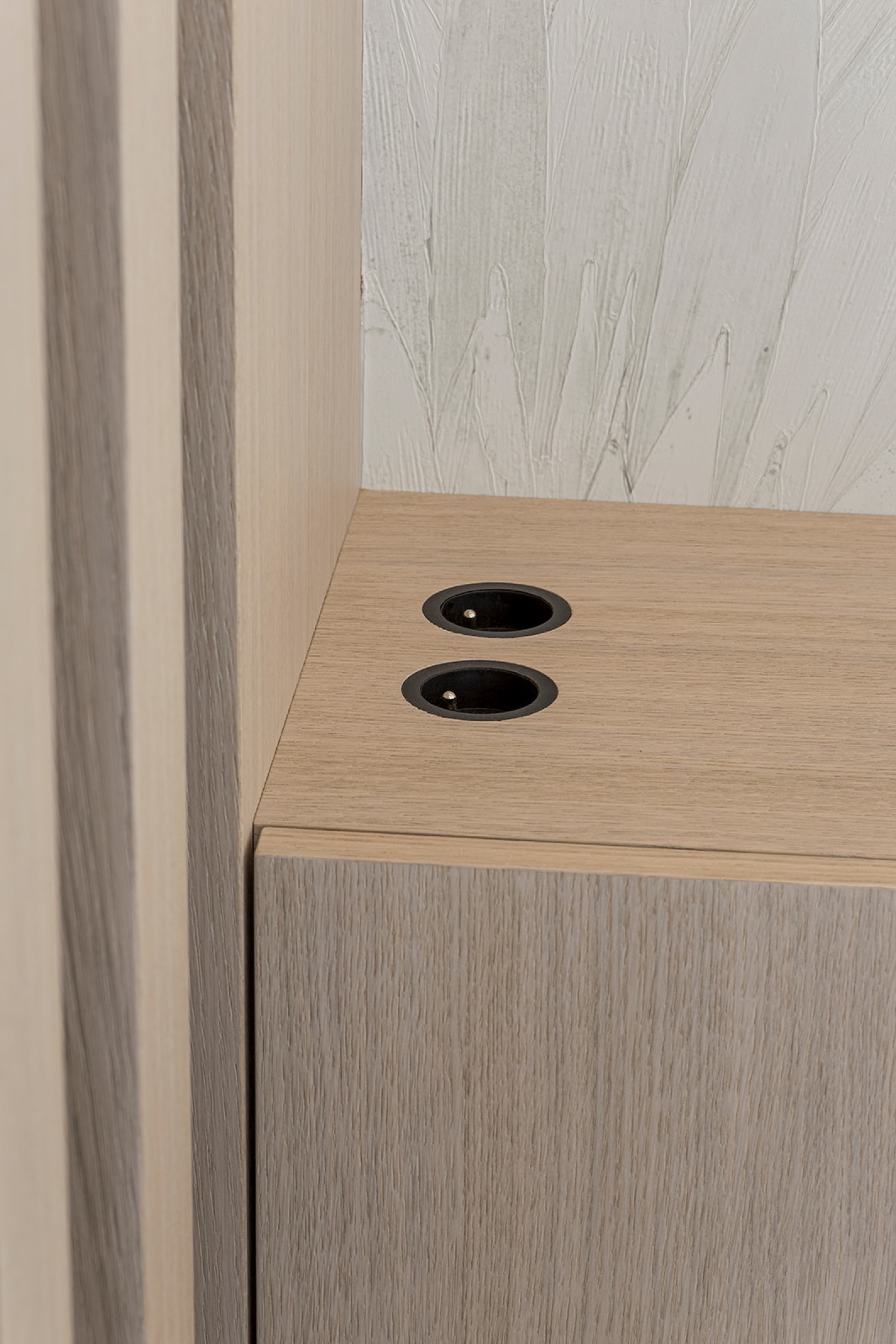 details stopcontact rond architectuur modern ontwerp SFAR interieur