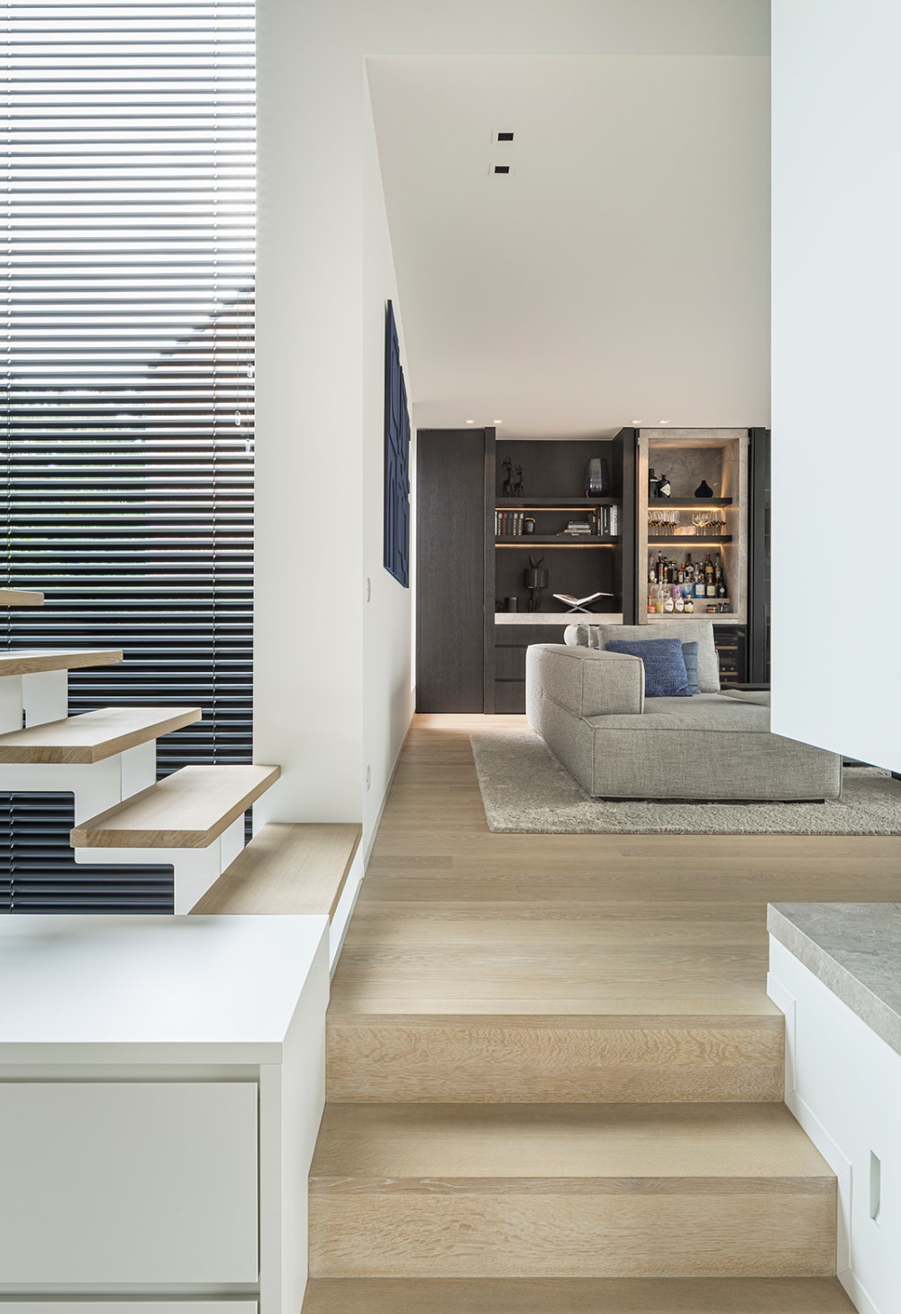 interieur ontwerp luxe interieur modern trap zwevend details