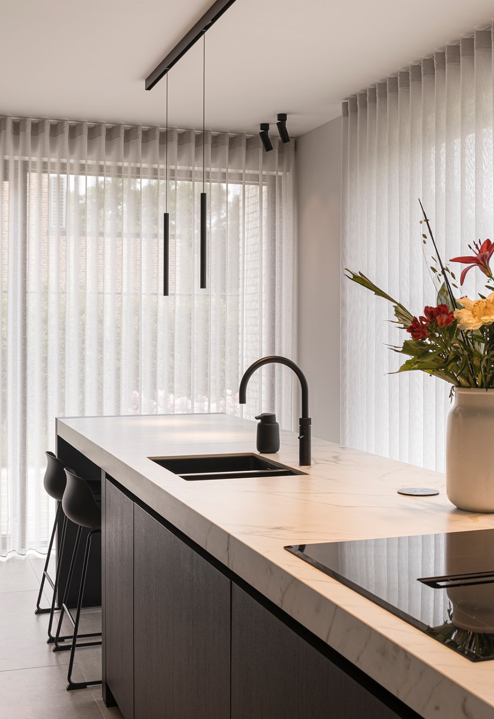 keuken detail interieur luxe ontwerp keerbergen modern ontwerp
