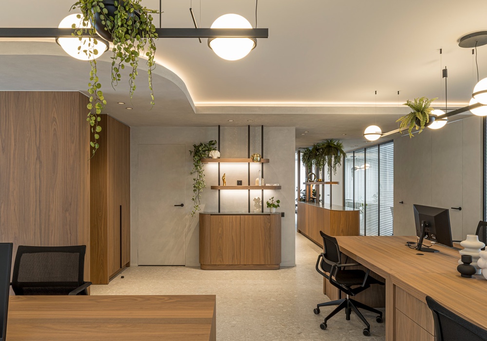 Vastgoedkantoor Leuven interieurarchitect sfar sfeervol hout ontwerp luxe