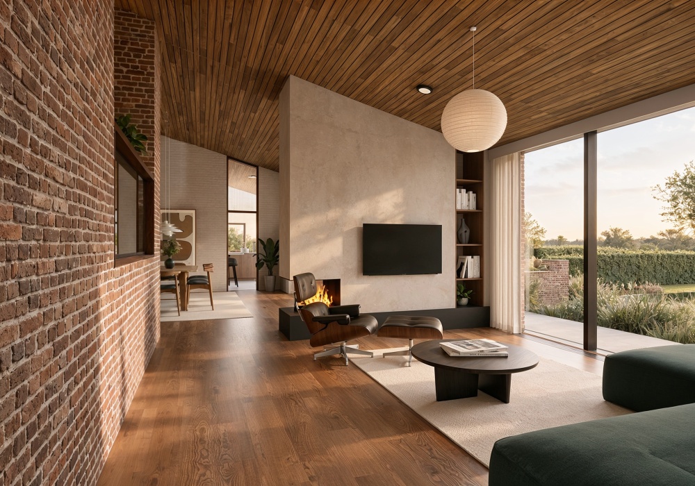 verbouwing heusden zolder 1960 1970 woning tijdloze architectuur 3D ontwerp