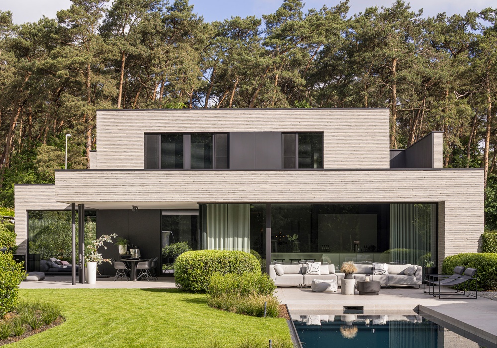 Luxe architectuurdetail pelt architect sfar interieur & architecten Hasselt